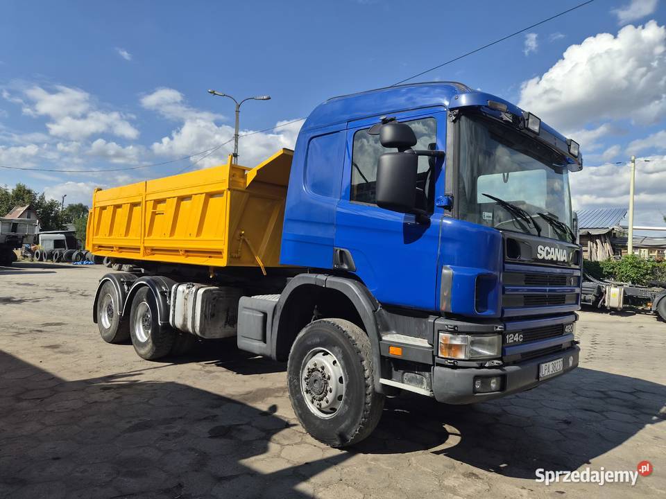 WYWROTKA SCANIA P124 420 MEILLER KIPPER 6x6 lubelskie Parczew