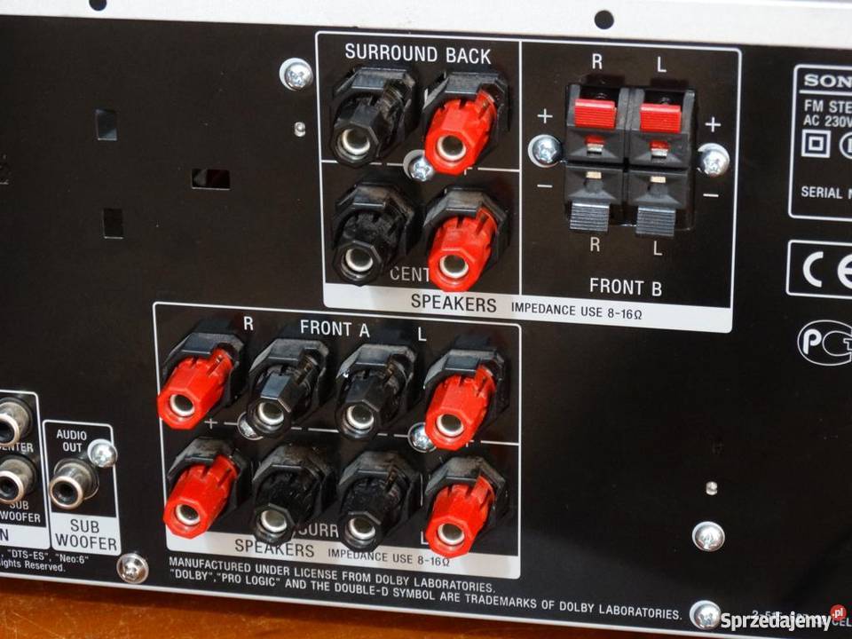 Amplituner Sony STRDE 598 wejścia cyfroweWYSYŁKA Amplitunery podkarpackie