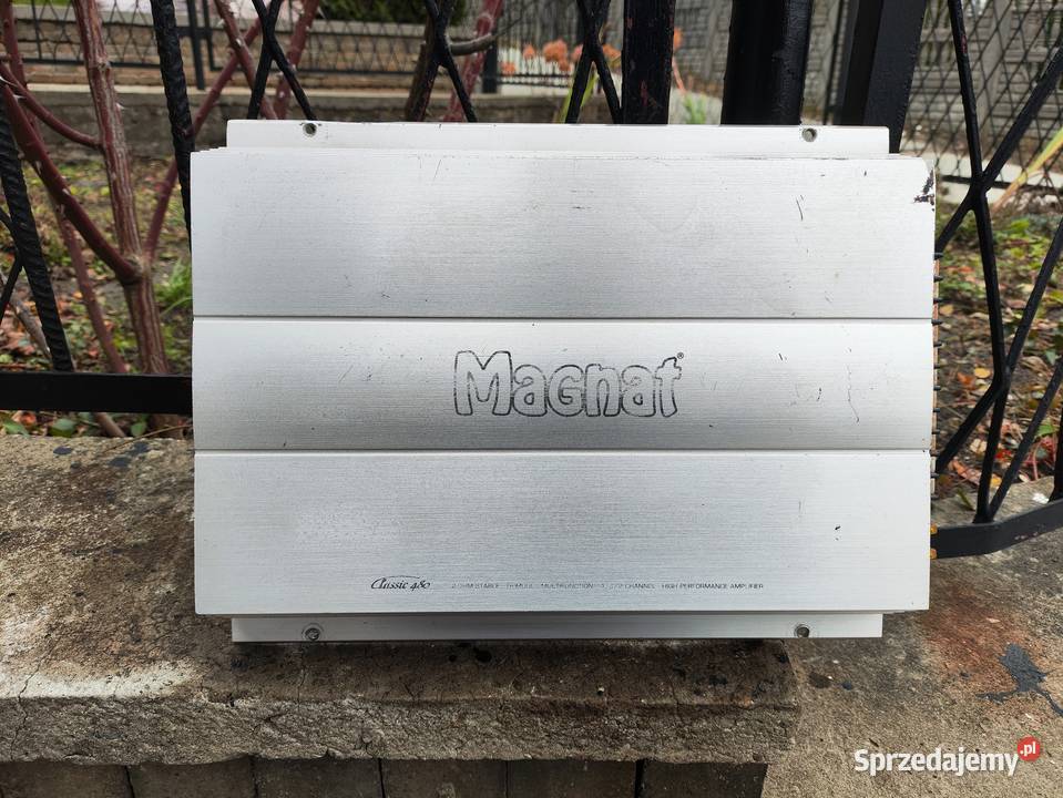 Wzmacniacz samochodowy 4 kanałowy Magnat Classic Niegowonice