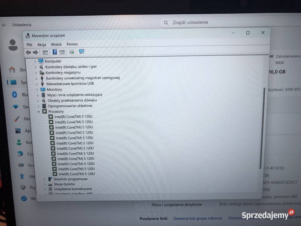 Laptop ACER TravelMate P2 15 156 Core5120U 16GB mazowieckie Warszawa