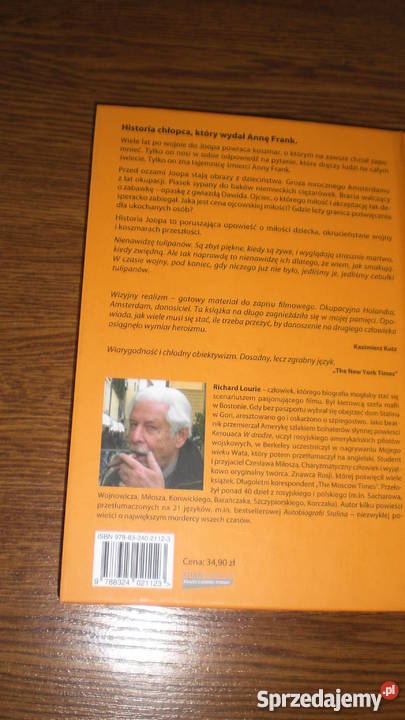 Wstręt Do Tulipanów Richard Lourie Poznań sprzedam