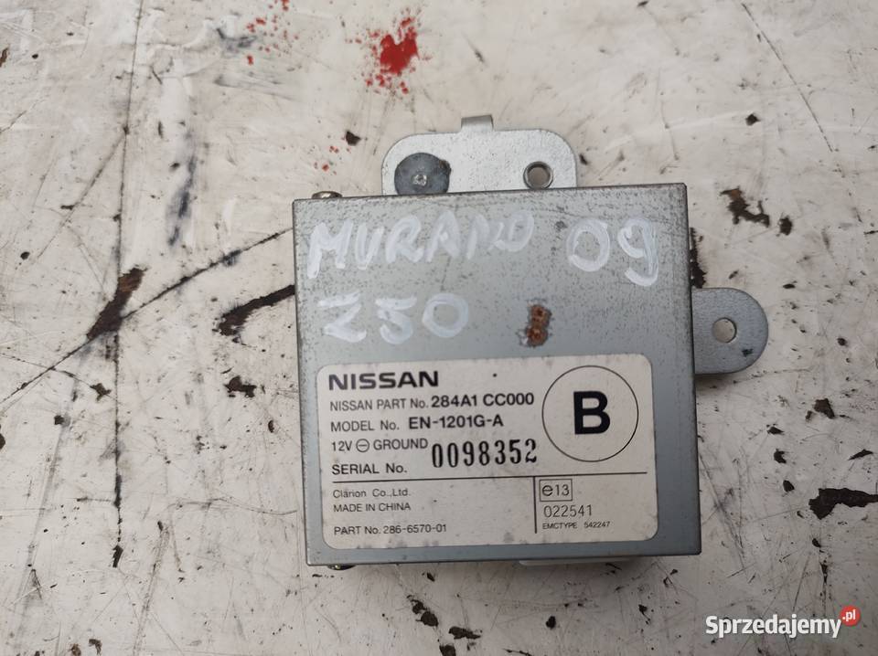 NISSAN MURANO Z50 moduł sterownik 284A1CC000 terenowe świętokrzyskie Kielce
