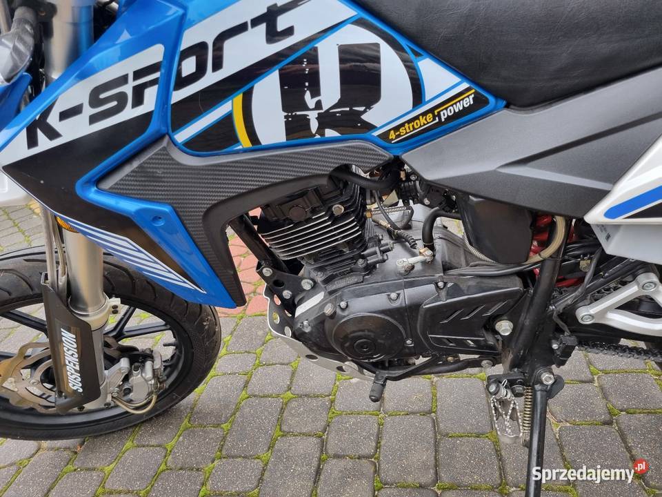 Motor Qingqi Karcher QM125GYH supermoto 125 125cm3 Leżajsk