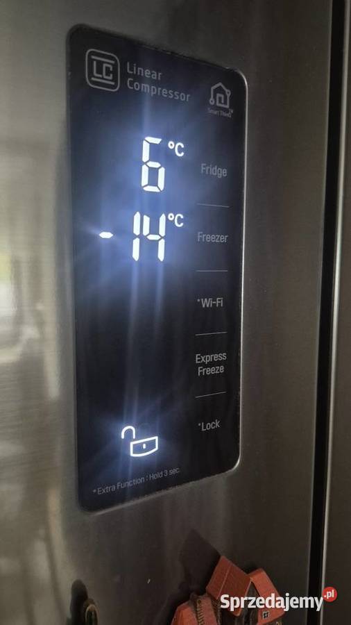 Lodówka zamrażarka LG SidebySide