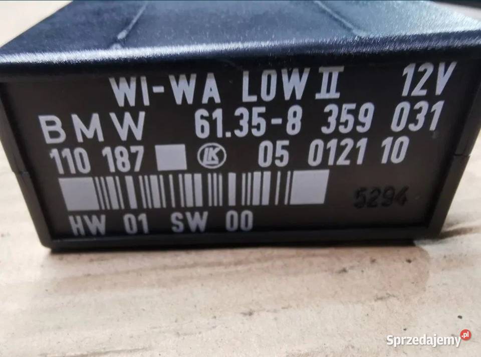 Moduł sterownik wycieraczek BMW e36 Żory