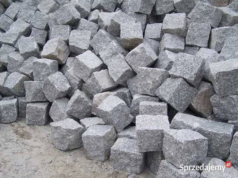 Kostka granitowa 1517 szara granit bruk Pozostałe Opole