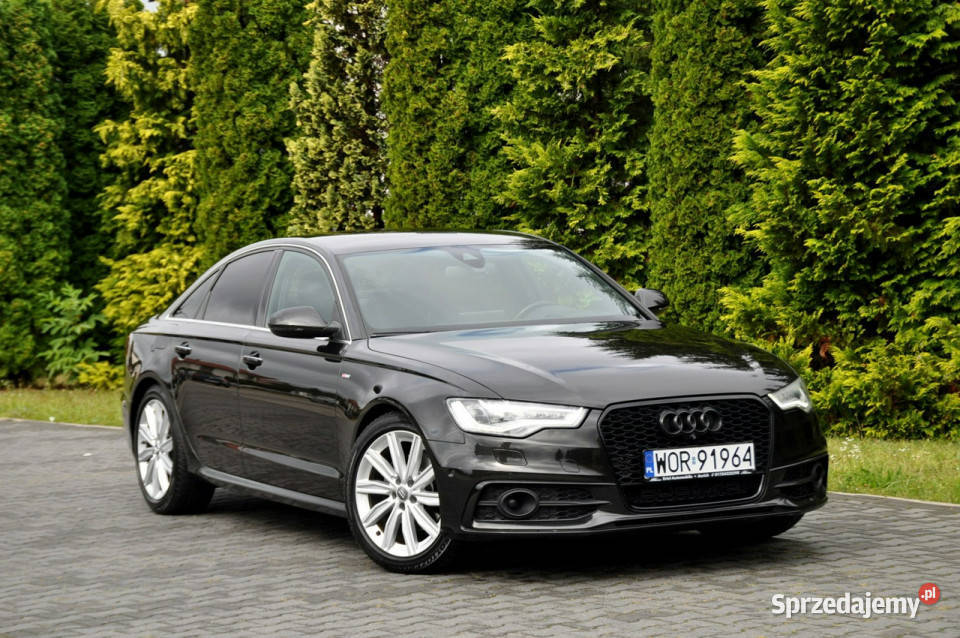 Audi A6 Limousine 30TDI204SLineQuattroFull ogrzewanie postojowe Ostrów Mazowiecka