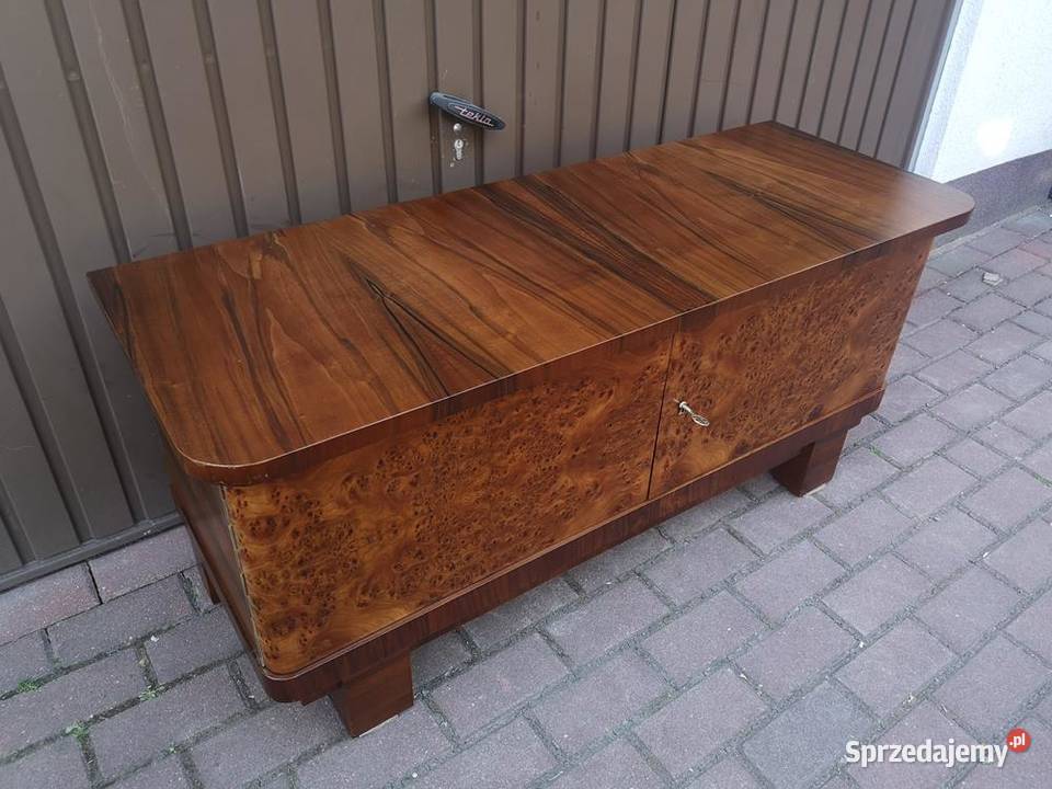Komoda ARTDECO Orzech Niska Stara Antyk wielkopolskie Swarzędz