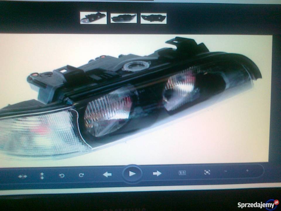 REFLEKTOR LAMPA PRAWY NOWY Z SILNIKIEM H7HB3 Pruszków