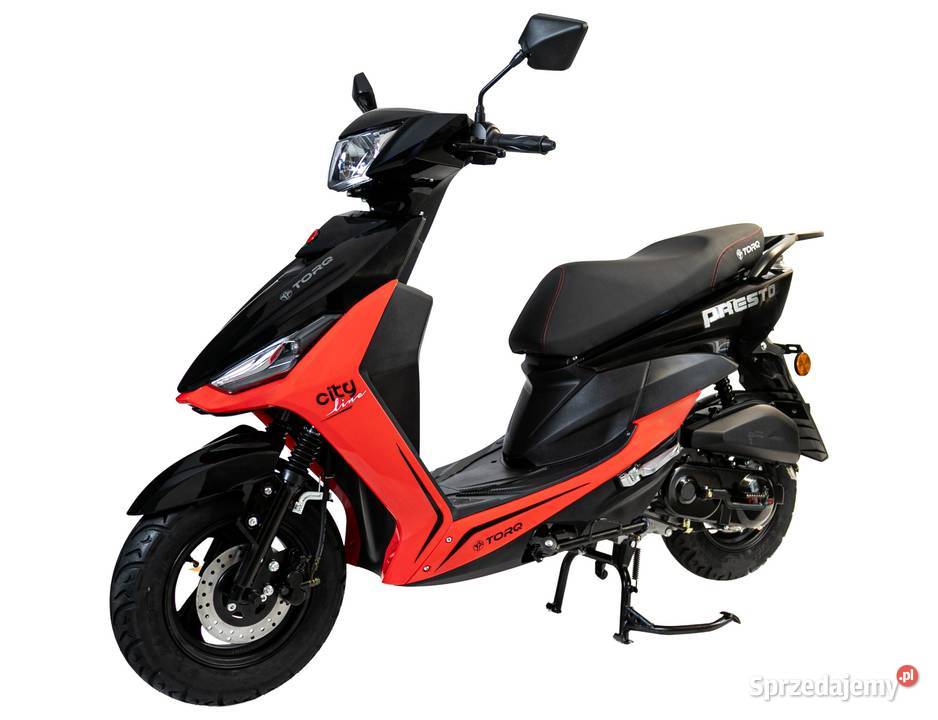 Nowy Skuter spalinowy TORQ BQ50QT5J PRESTO z nieuszkodzony Torq Złocieniec