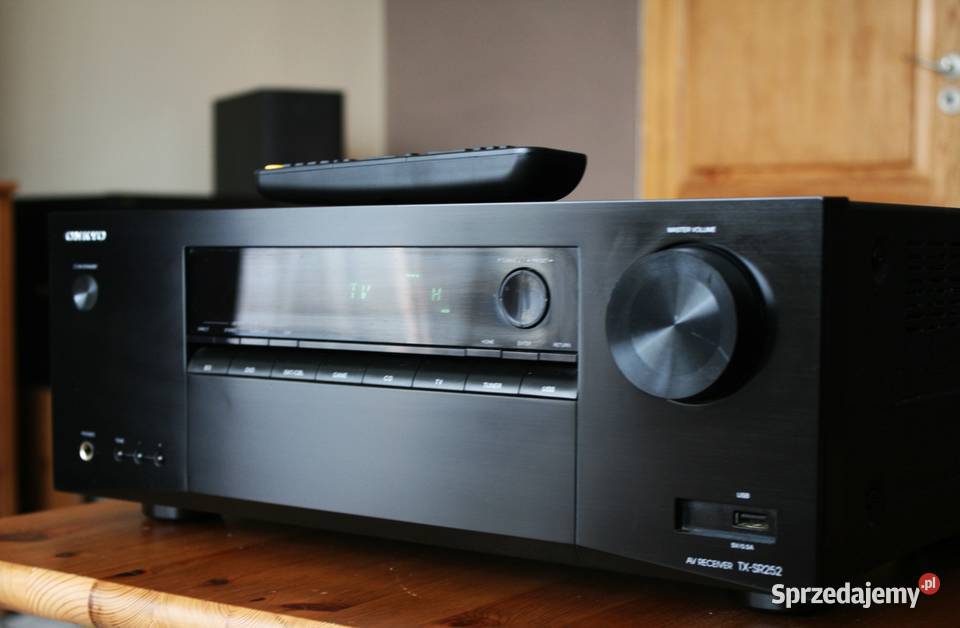 Amplituner Onkyo TX SR 252 wzmacniacz z USB kino Gdańsk sprzedam