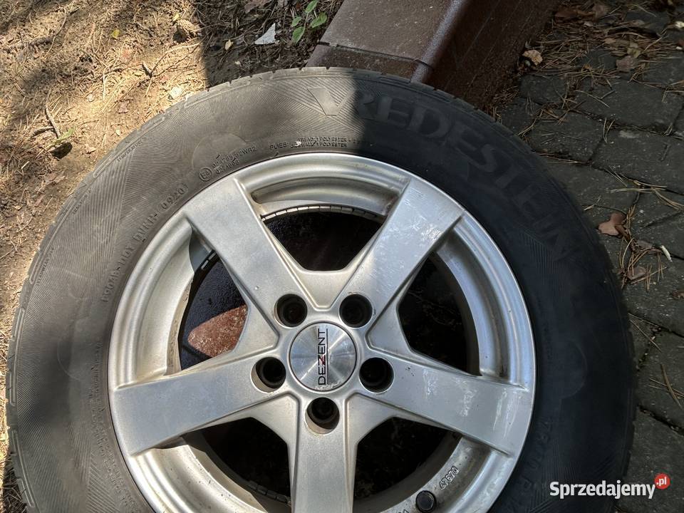 Felgi aluminiowe 14 calowe i letnie opony 4 Stara Wieś
