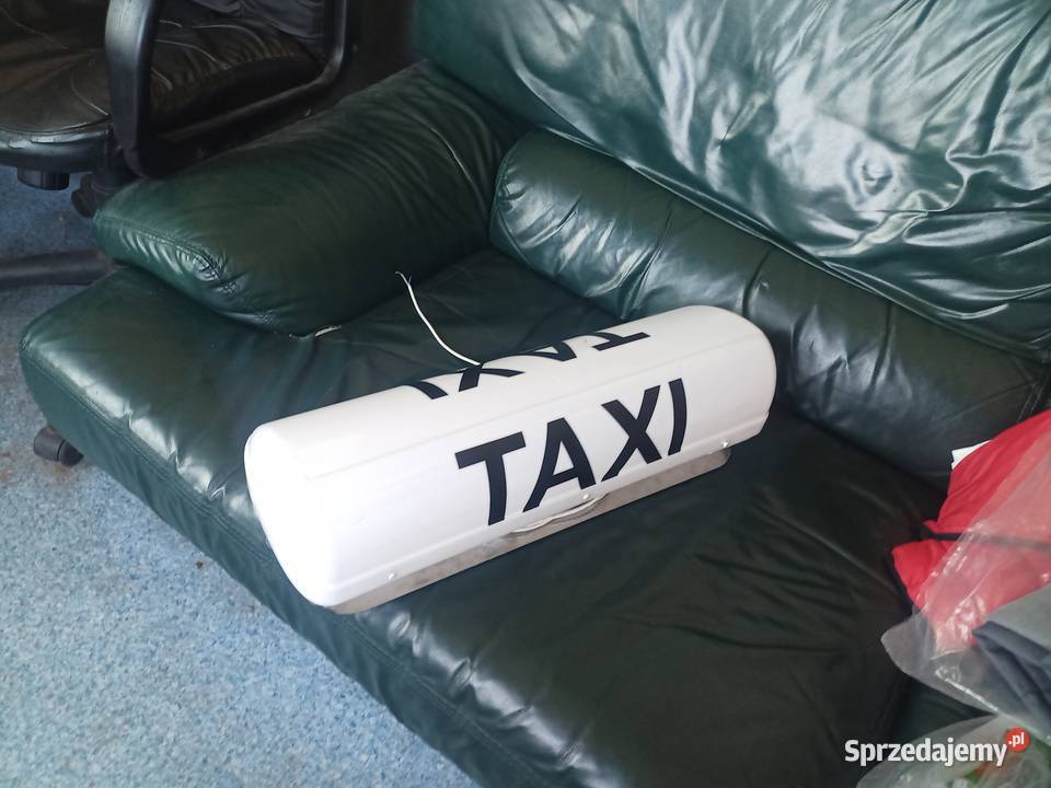 Lampa Taxi LED na magnes podlaskie sprzedam