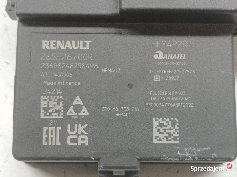 MODUŁ 285E26700R Dacia Duster III 2024