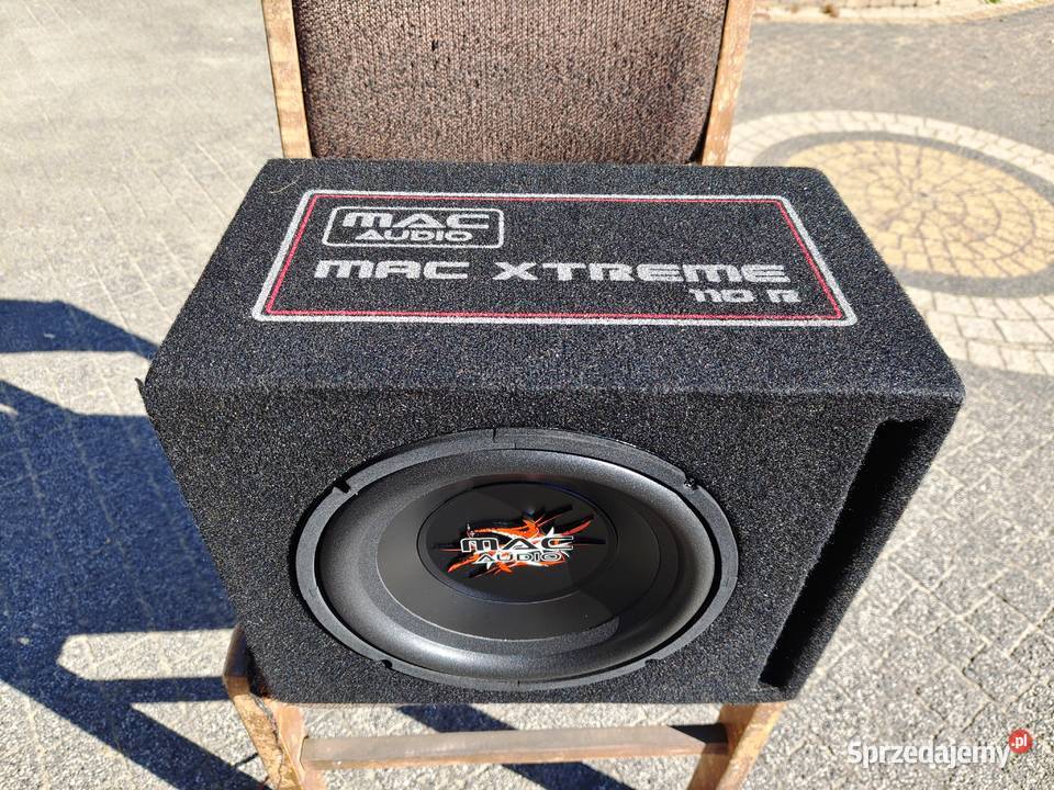 Skrzynia basowa bassowa subwoofer tuba Mac Audio Niegowonice