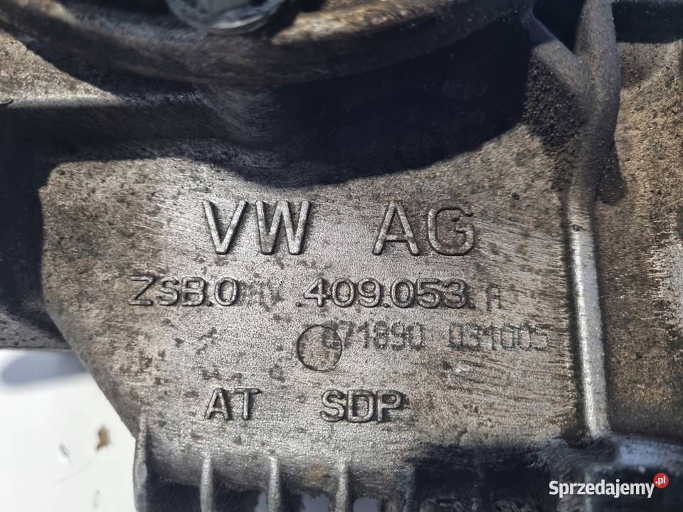 REDUKTOR SKRZYNI BIEGÓW Audi A3 8P Skoda Octavia osobowe lubelskie Chełm