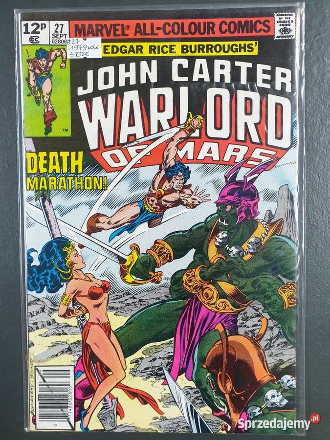 John Carter Warlord Of Mars 2 komiksy Marvel USA Komiksy Gdynia