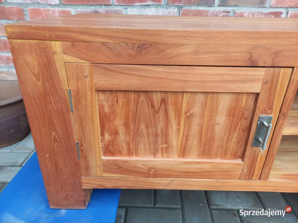 Szafka RTV Komoda drewniana Szafka pod telewizor 113cm zachodniopomorskie Gawroniec