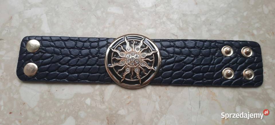 Nowa bransoletka rególowane zapięcie eko skóra Gdańsk sprzedam