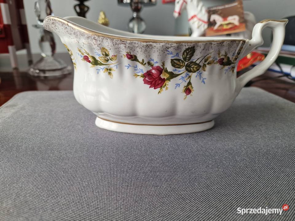Sosjerka Złocona Róża Chodzież Porcelana i szkło Skierniewice sprzedam