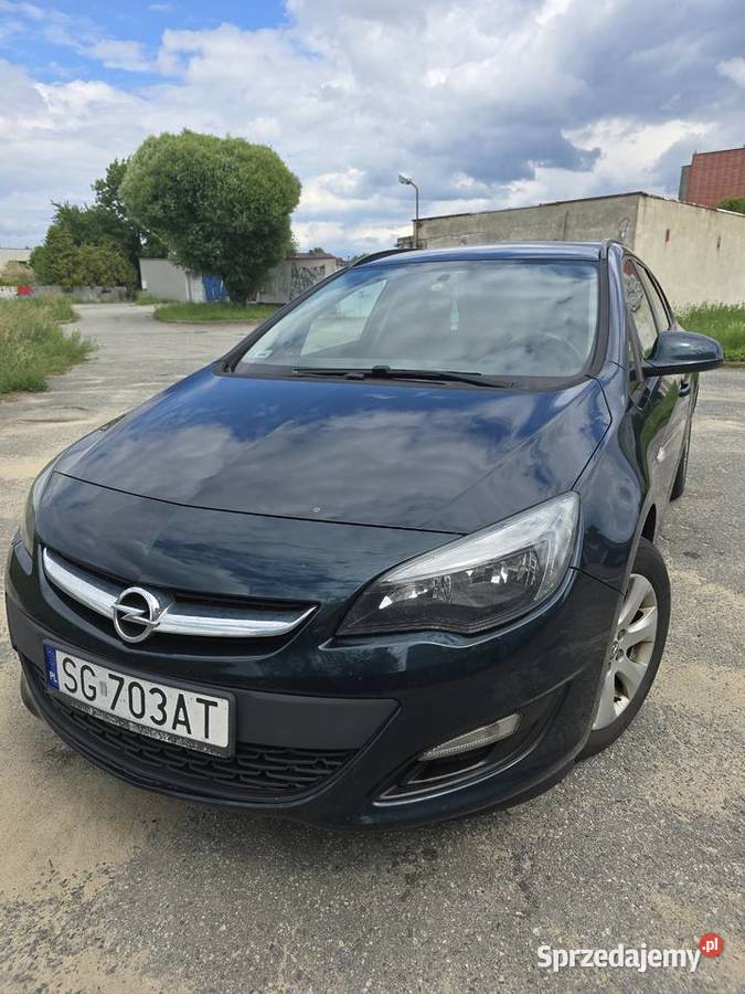 Opel Astra J 14T gaz brc 2015r Polski salon światła do jazdy dziennej