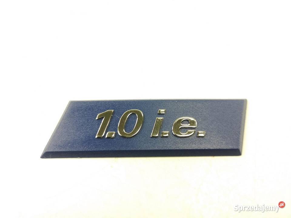EMBLEMAT 10 ie FIAT UNO ORYGINALNY ASO lubelskie