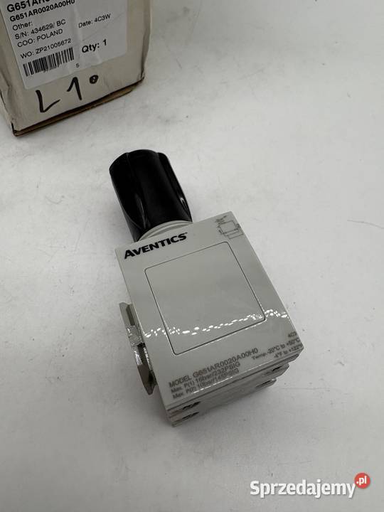 Aventics G651AR0020A00H0 Regulator ciśnienia mazowieckie