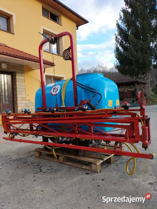 Opryskiwacz Biardzki 600l 12m nieuszkodzony Orzechówka