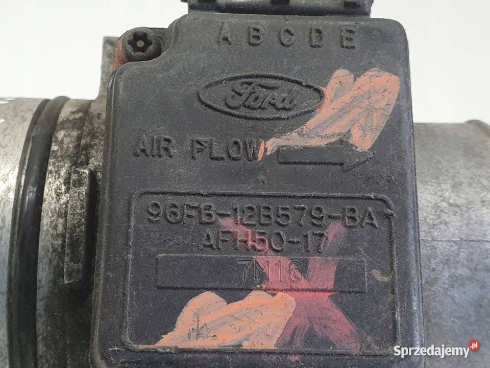 Ford Escort MK7 VII 16 B PRZEPŁYWOMIERZ osobowe Motoryzacja Janów
