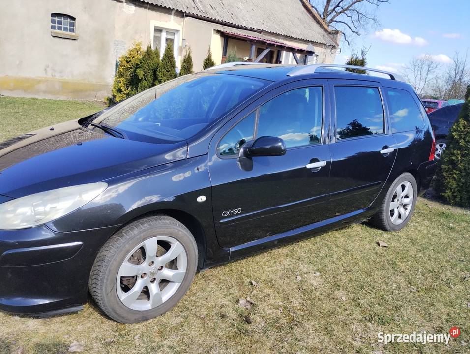 Peugeot 307SW 2007 LPG przyciemniane szyby Pobiedziska