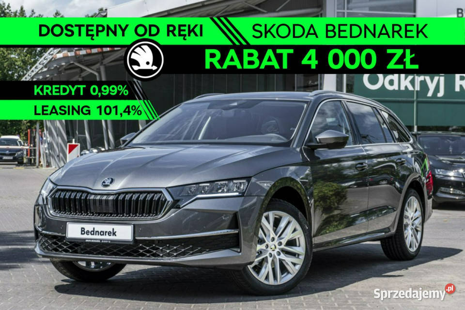 koda Octavia Combi Selection 20 TDI 115 Dostępna kurtyny powietrzne Łódź