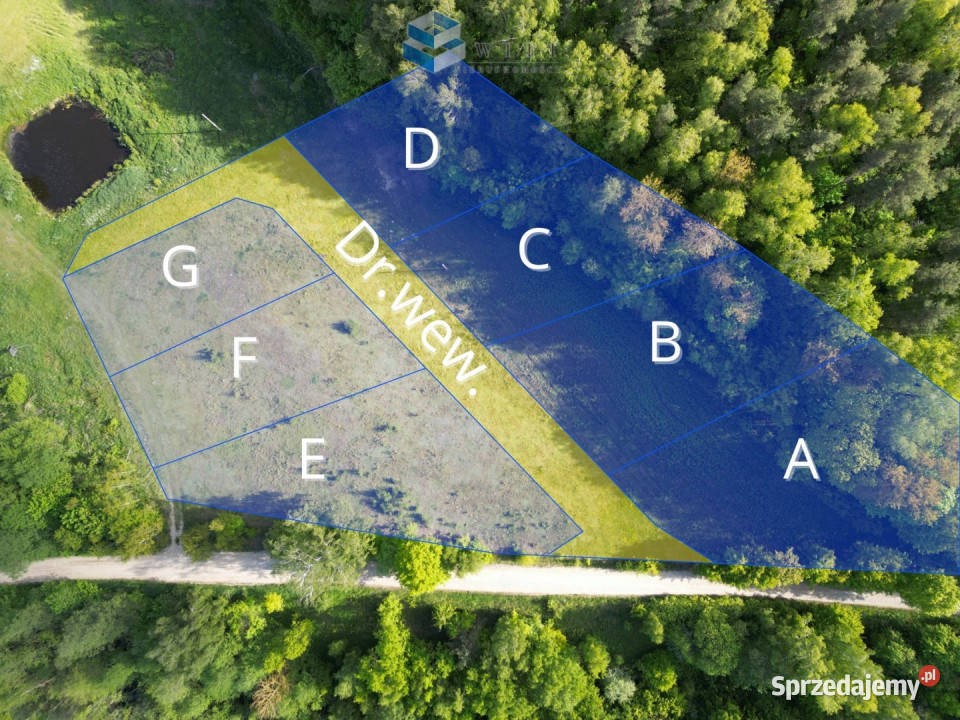 Grunt Wądzyn 1022m2