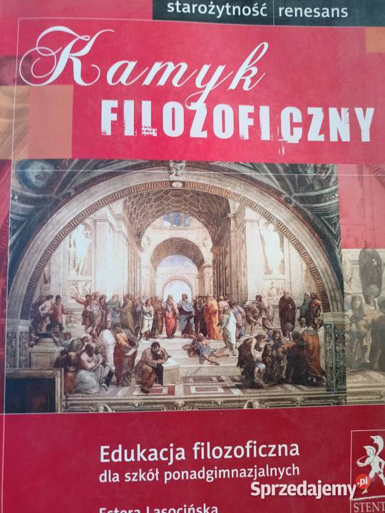 Kamyk filozoficzny Stentor podręczniki szkolne Rok wydania 2002 Warszawa