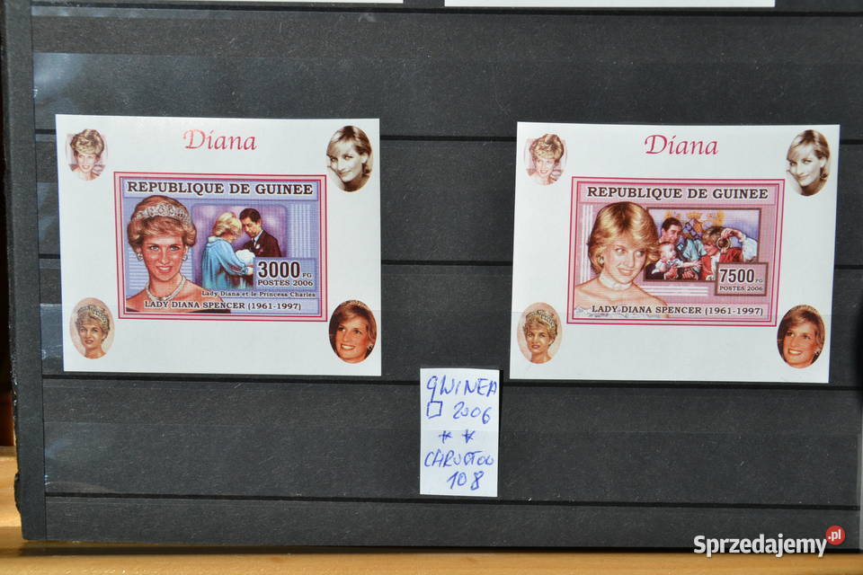 Znaczki Papież Jan Paweł II Gwinea Ks sprzedam