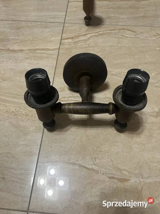 Żyrandole i kinkiety drewniane Duczki