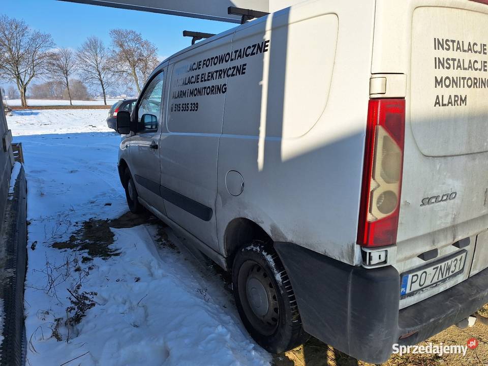 Fiat scudo 2015 diesel Czerlejno