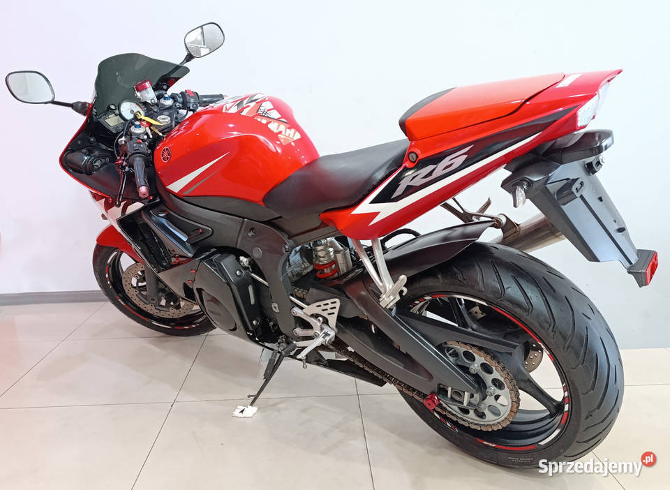 Yamaha YZF R6 ładny stan NISKI PRZEBIEG Rok produkcji 2003 Ostrołęka