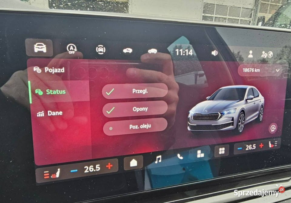 koda Octavia 15 TSI Selection IV 2020 klimatyzacja śląskie