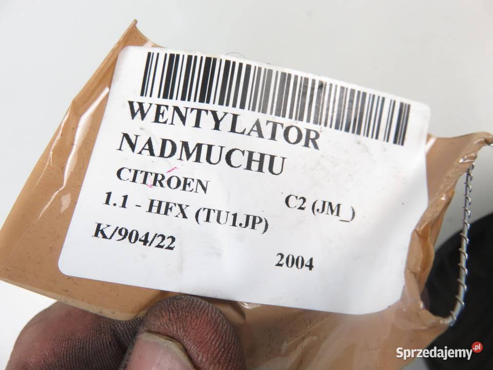 DMUCHAWA CITROEN C2 JM Dmuchawy