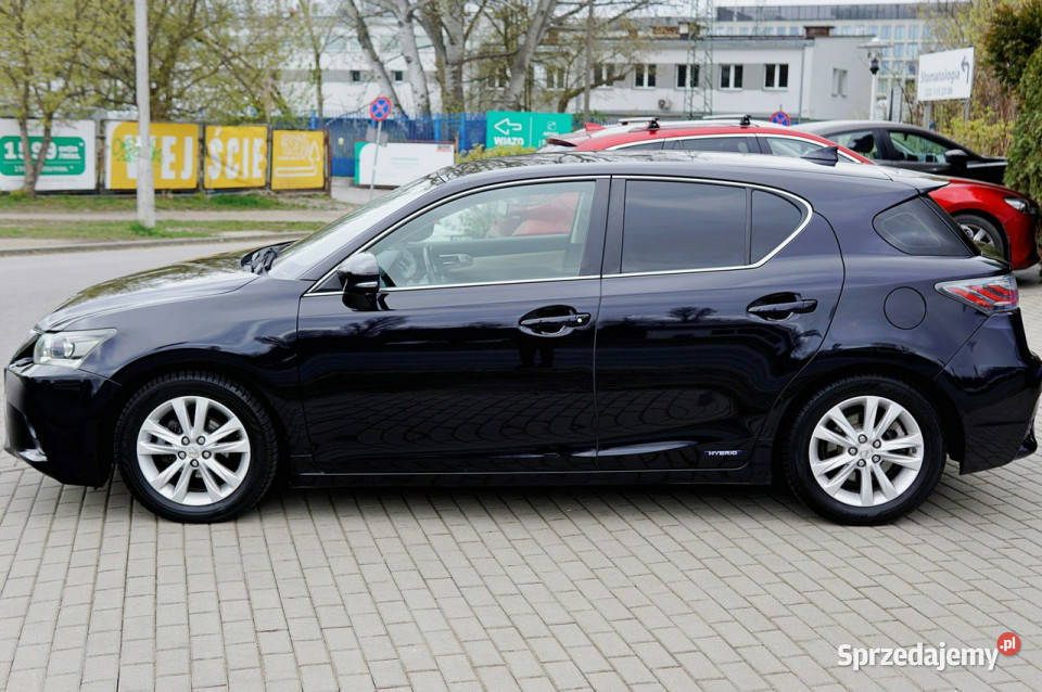 Lexus CT salon Polska LPG I 2010 granatowy Warszawa