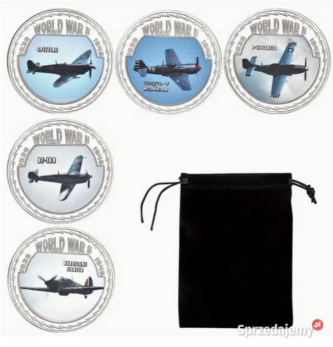 Kolekcjonerski zestaw monet medali Warszawa