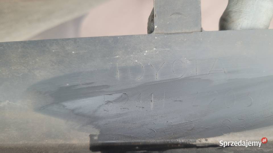 TOYOTA RAV4 IV SPOILER DOKŁADKA ZDERZAKA PRZÓD Spoilery Ruda Śląska