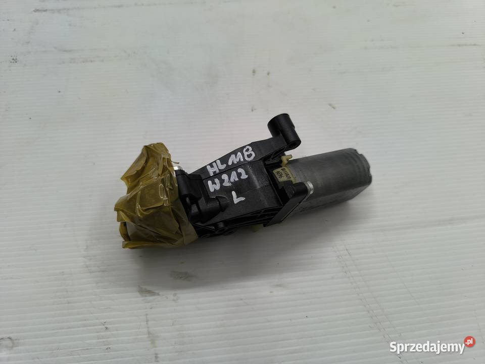 SILNICZEK FOTELA LEWY PRZÓD EKLASA W212 Wyposażenie elektryczne