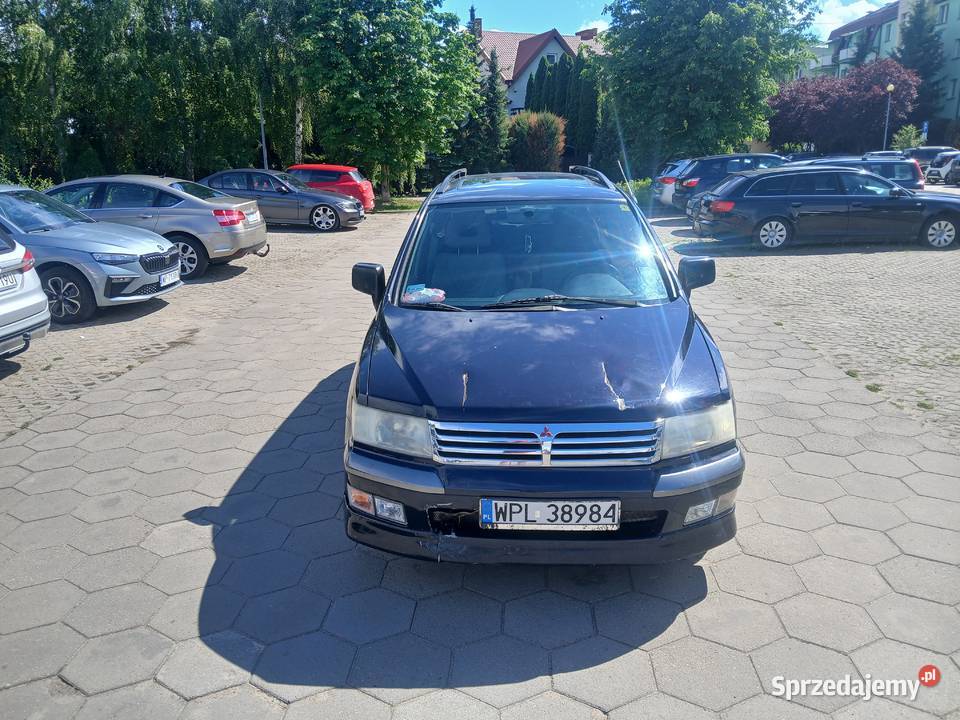 Mitsubishi space wagon MOTION PLUS najbogatsza centralny zamek Samochody osobowe Płock