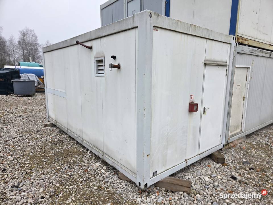 Kotłownia kontenerowa 116kW na olej opałowy gaz mazowieckie Warszawa sprzedam