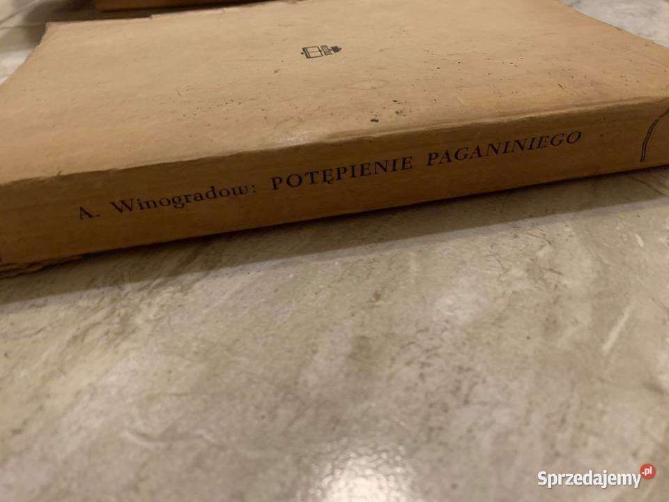 Potępienie Poganiniego Anatol Winogradow książka podkarpackie Jasło