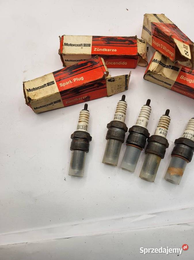 5 ŚWIEC MOTOCRAFT FORD AG12 NOWE Z EPOKI Rybnik