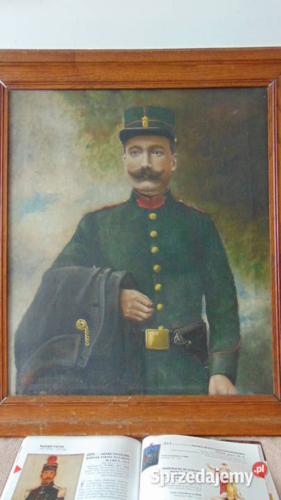 Obraz olej na płótnie z 19171918 roku Białystok
