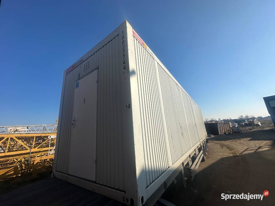 KONTENER BIUROWY SZATNIA ZAPLECZE BUDOWY