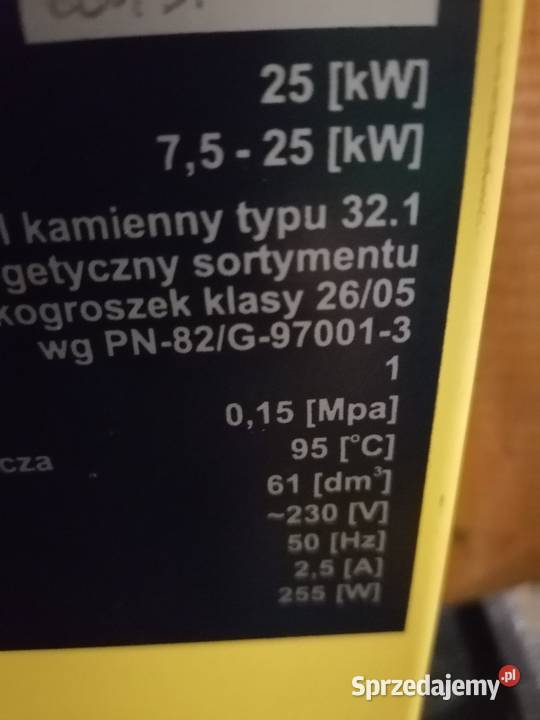 Piec CO krzaczek puławy Mistów